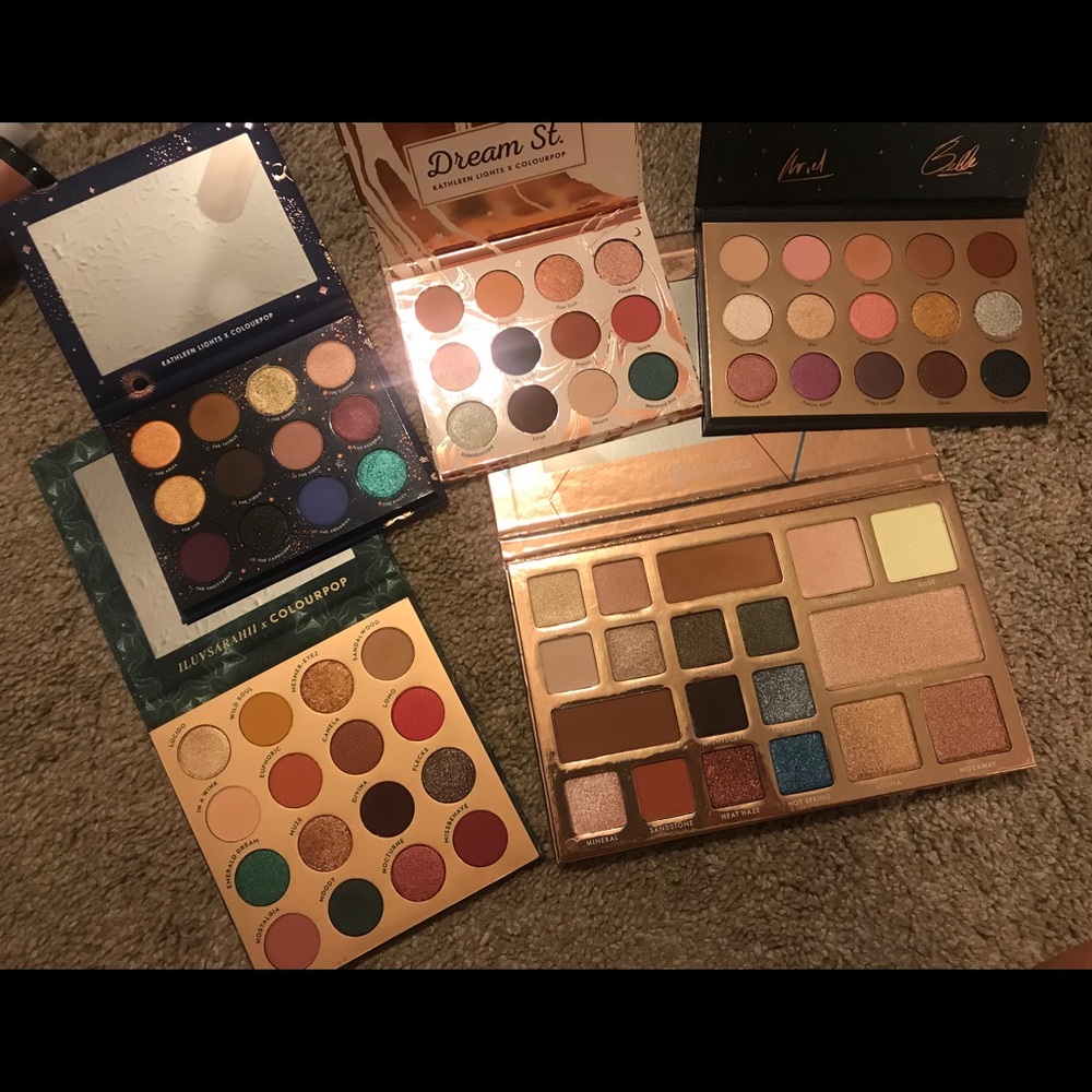Colourpop and BH Cosmetics palette bundle